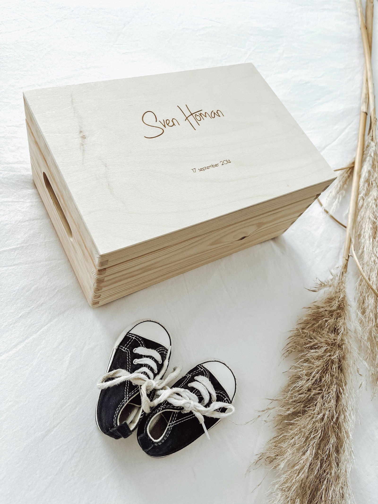 Bewaarbox klein - yourlittlefamily-nl - Bewaarbox klein met schoen