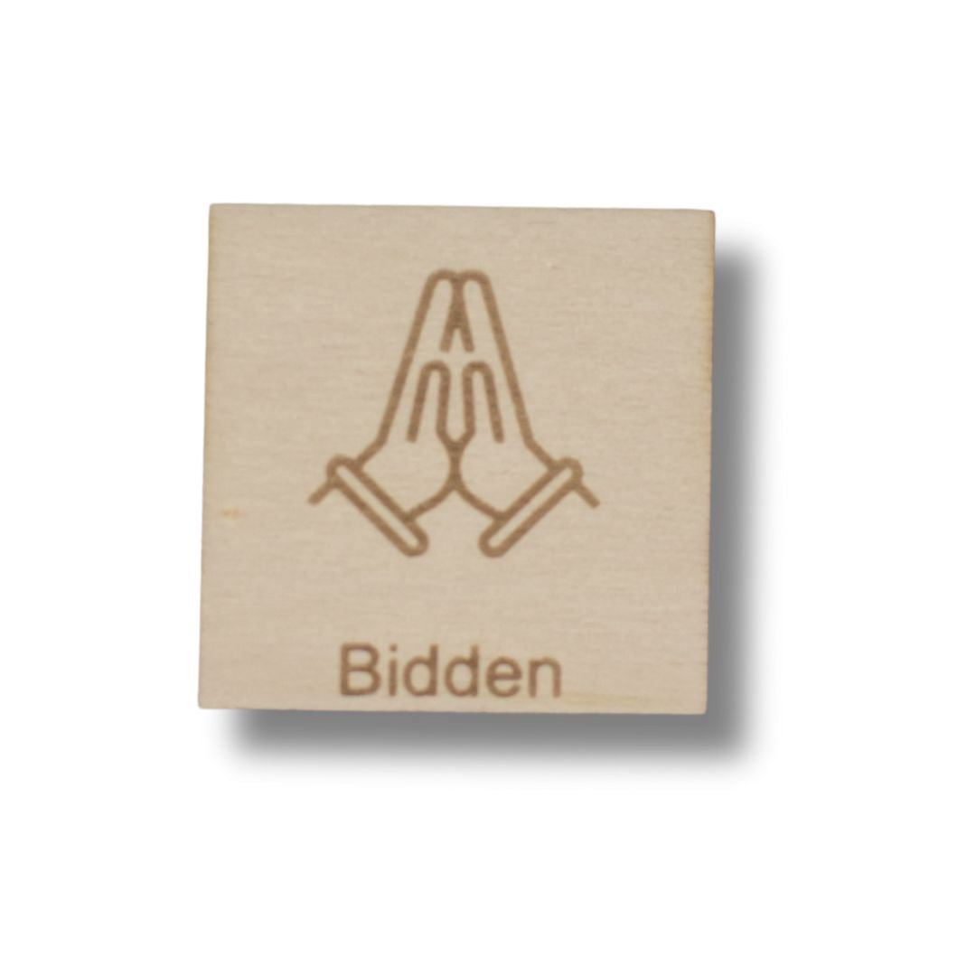 Pictogram Bidden (handen)