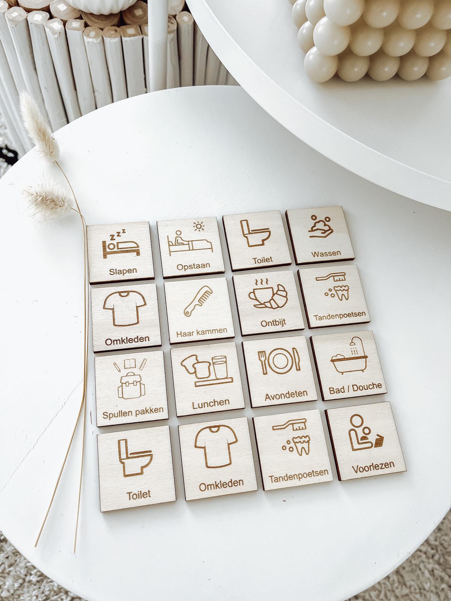 Dagroutine pictogrammen - yourlittlefamily-nl - Dagroutine pictogrammen geven structuur en rust