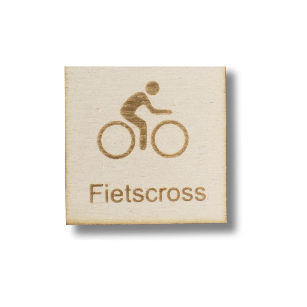 Pictogram Fietscross