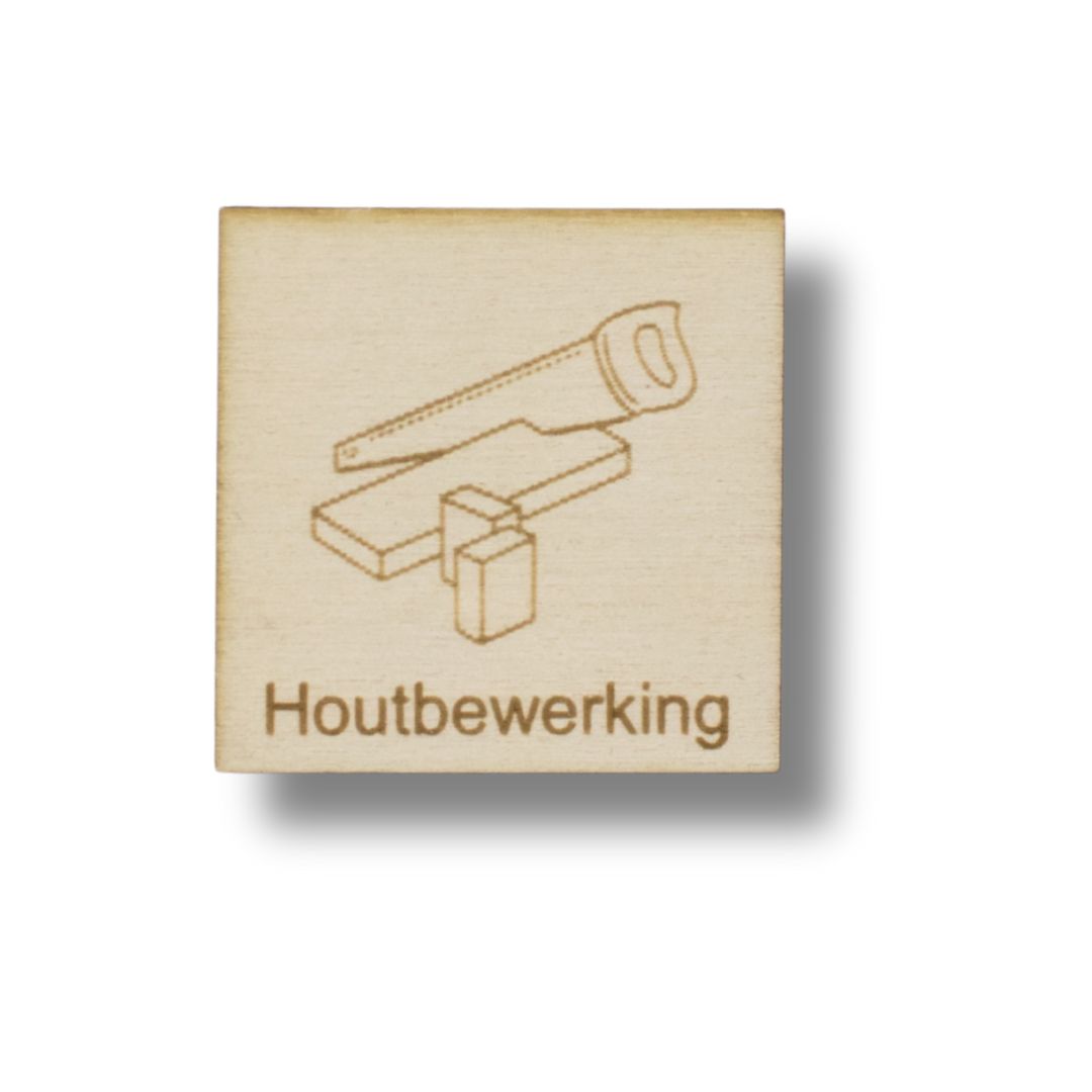 Pictogram Houtbewerking