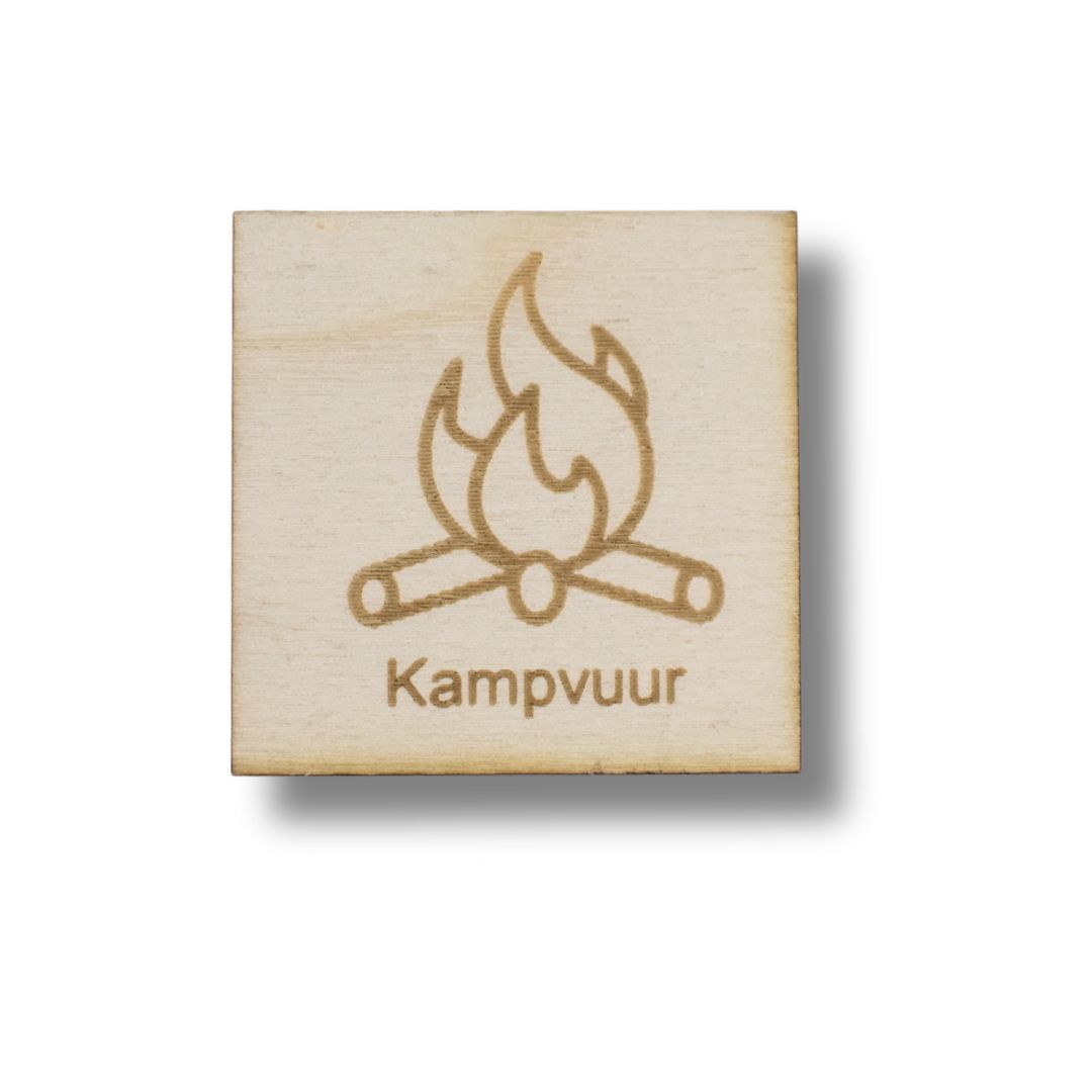 Pictogram Kampvuur