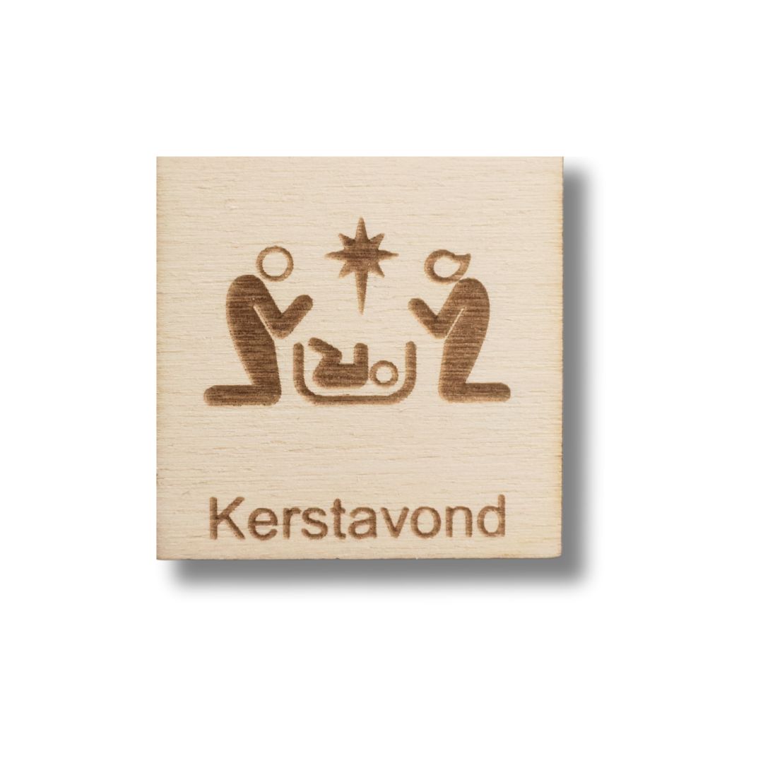 Pictogram kerstavond