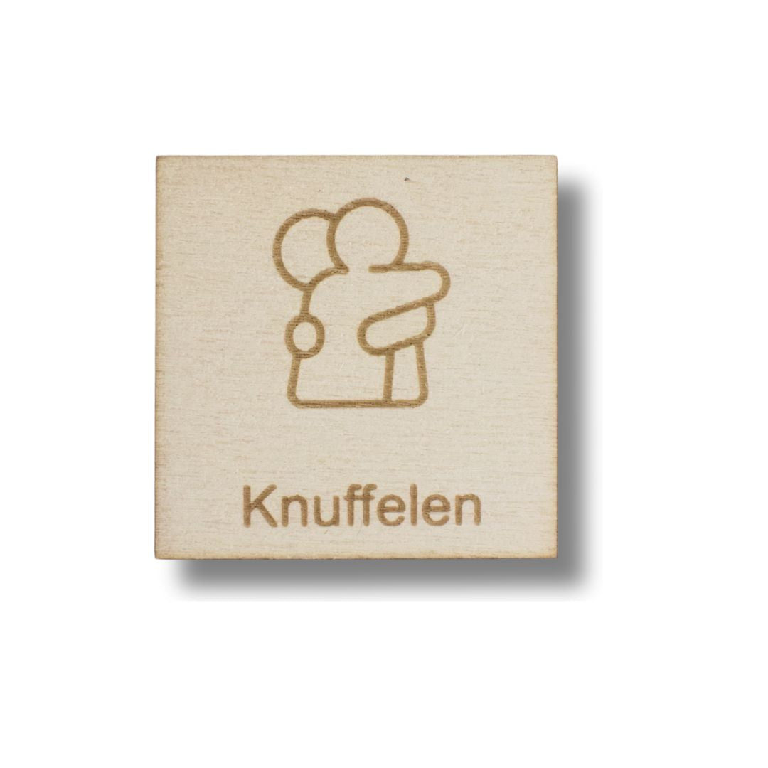 Pictogram knuffelen