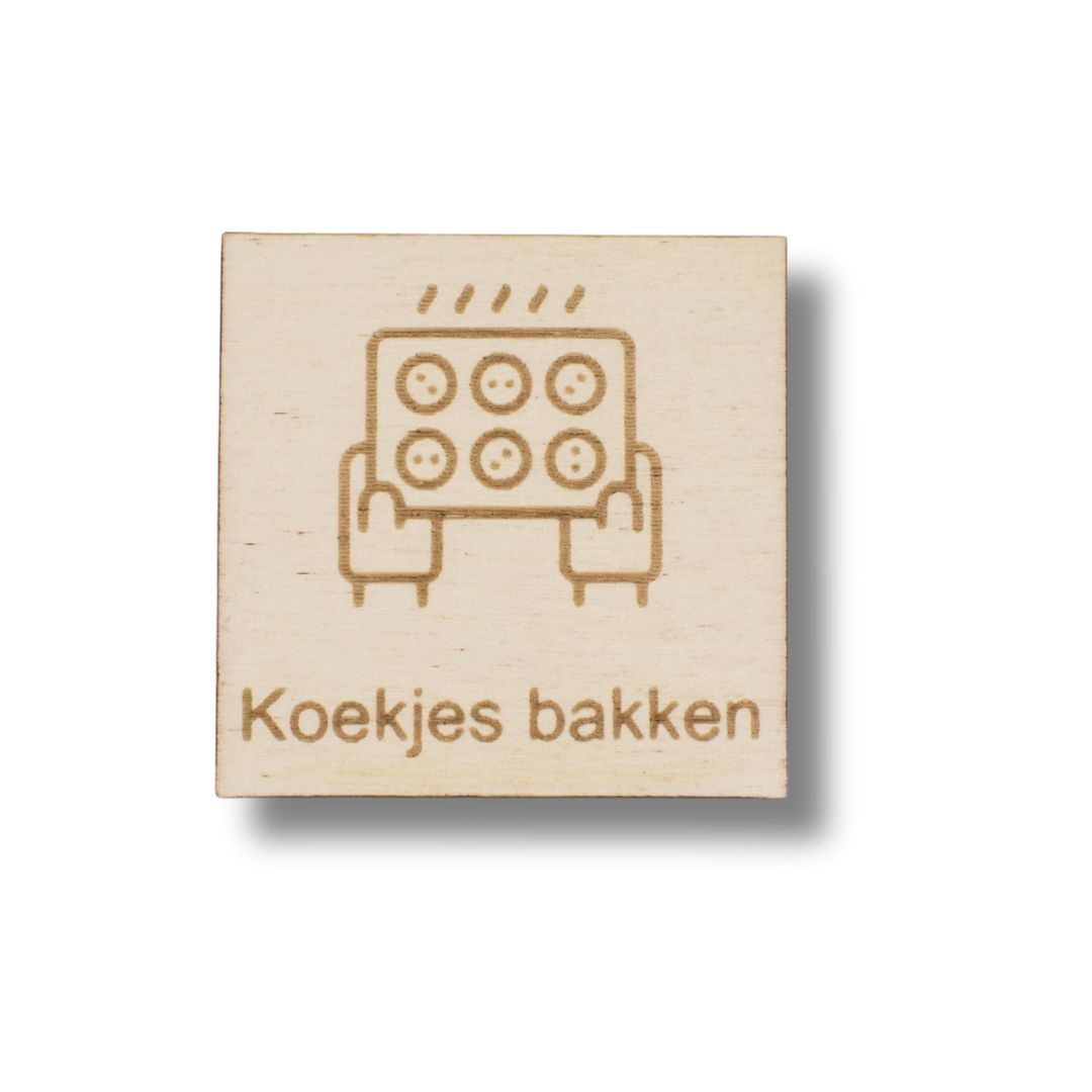 Pictogram Koekjes bakken