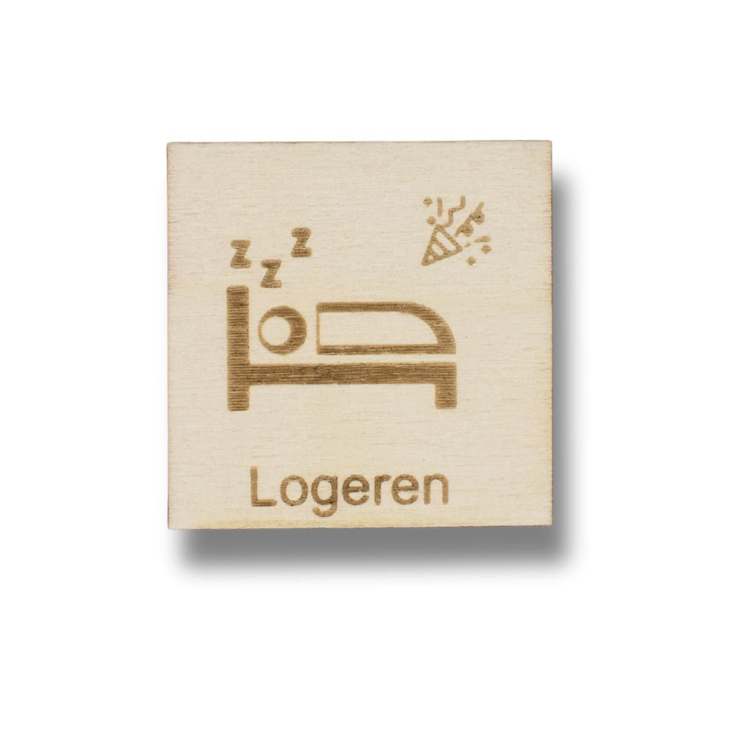 Pictogram Logeren