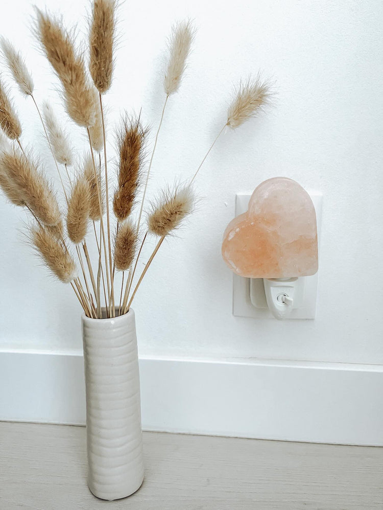 Nachtlampje Himalaya zout - Oranje hart - yourlittlefamily-nl - 
