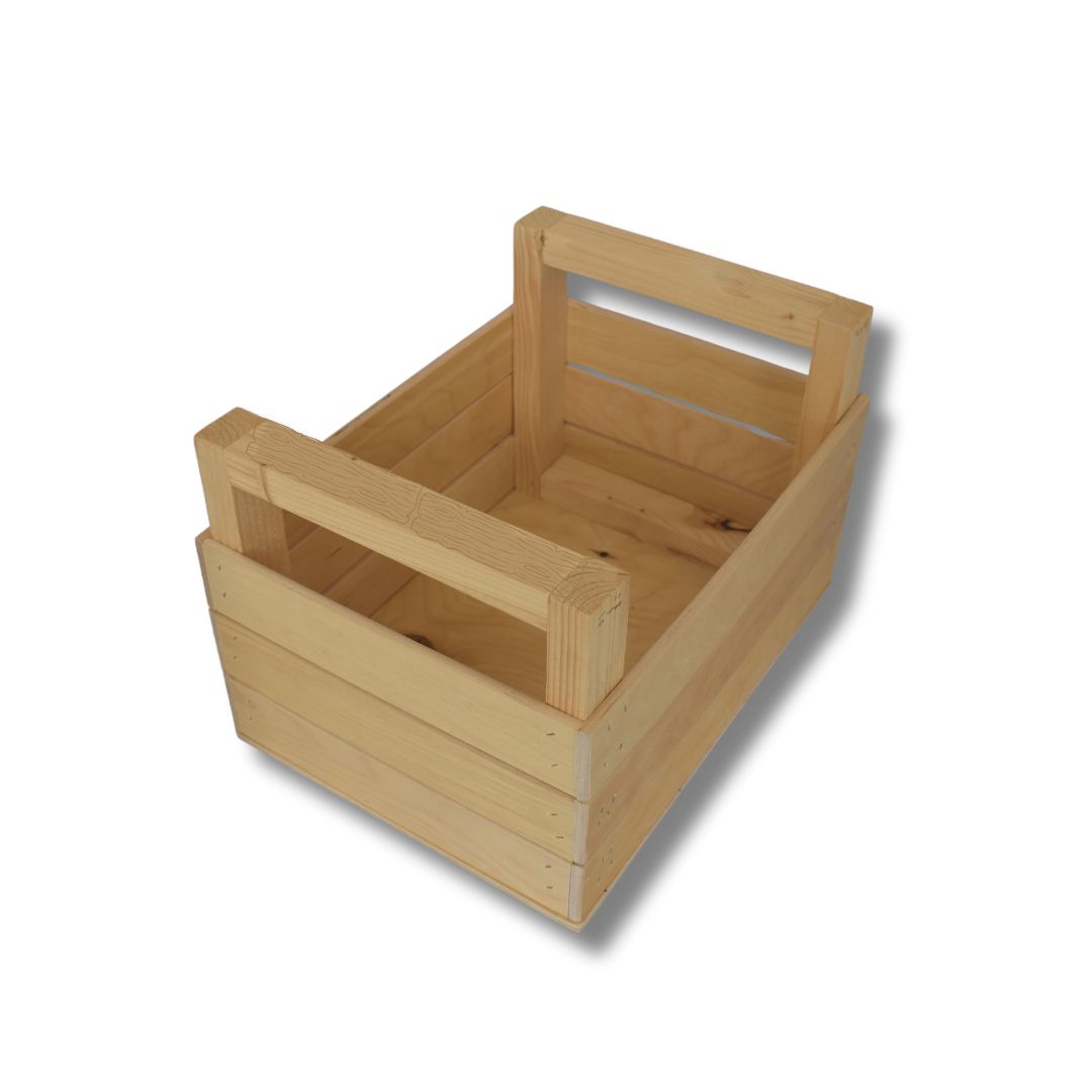 Houten opbergbox