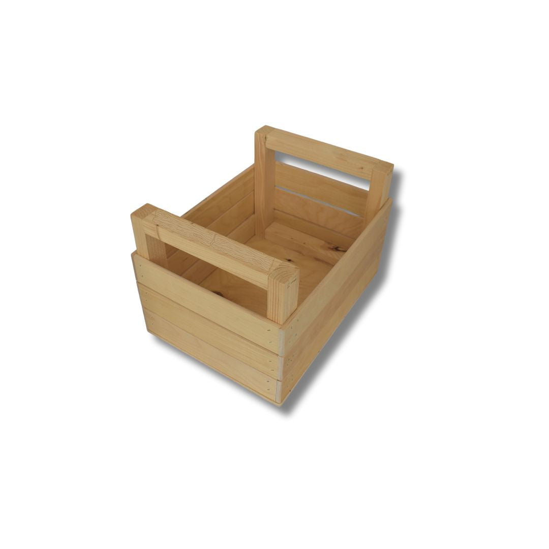 Houten opbergbox