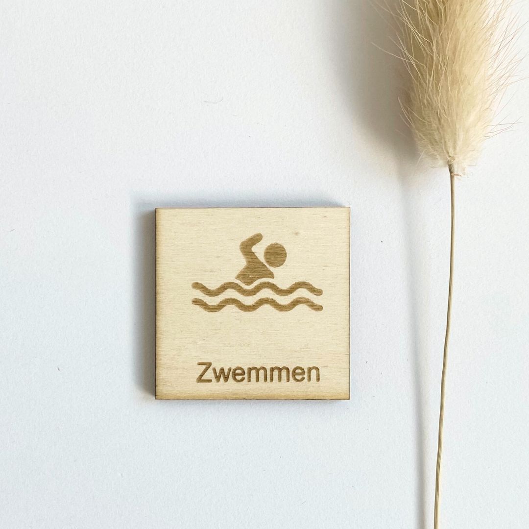 Pictogram zwemmen