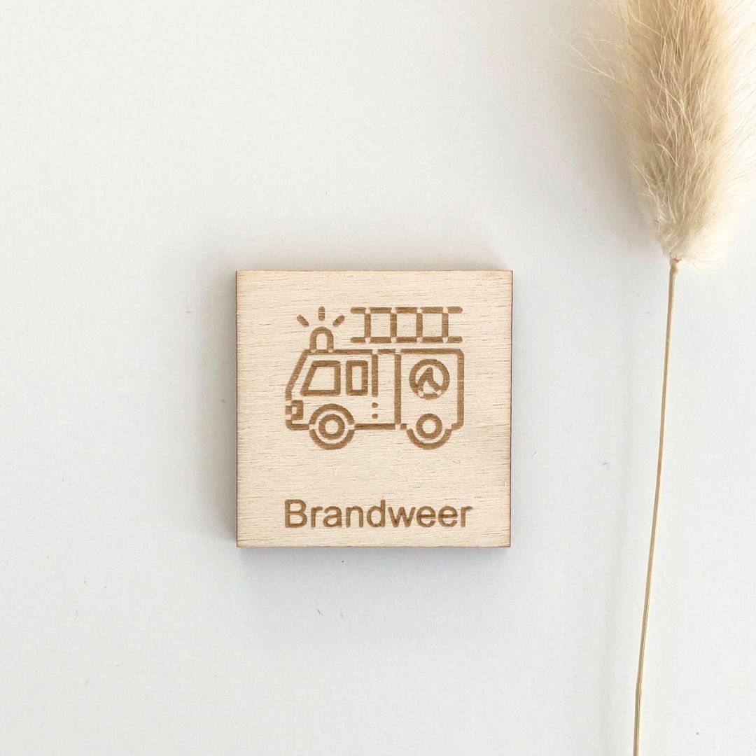 Pictogram brandweer - yourlittlefamily-nl - 