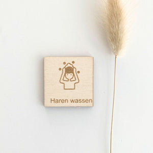 Pictogram haren wassen - yourlittlefamily-nl - 