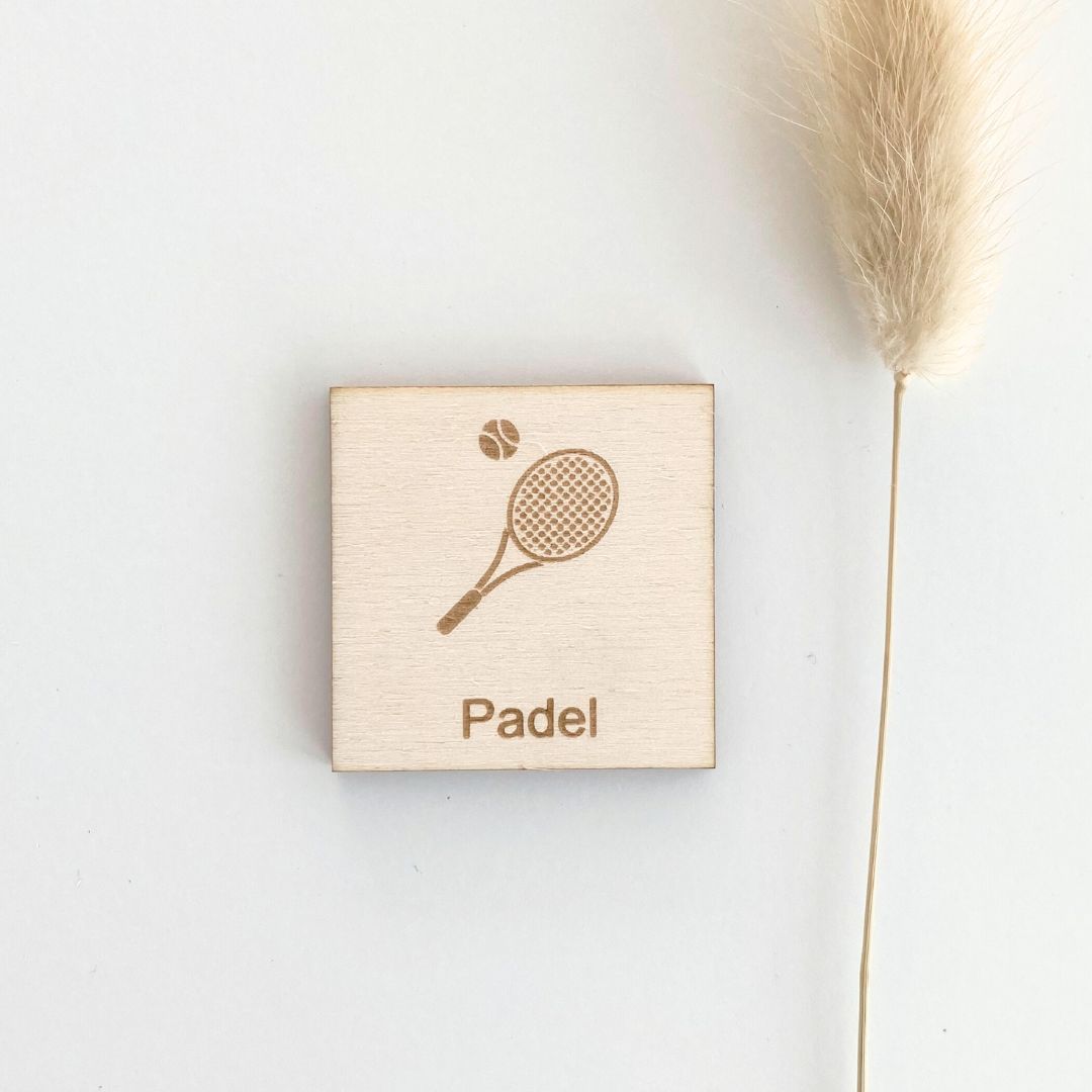 Pictogram padel - yourlittlefamily-nl - 