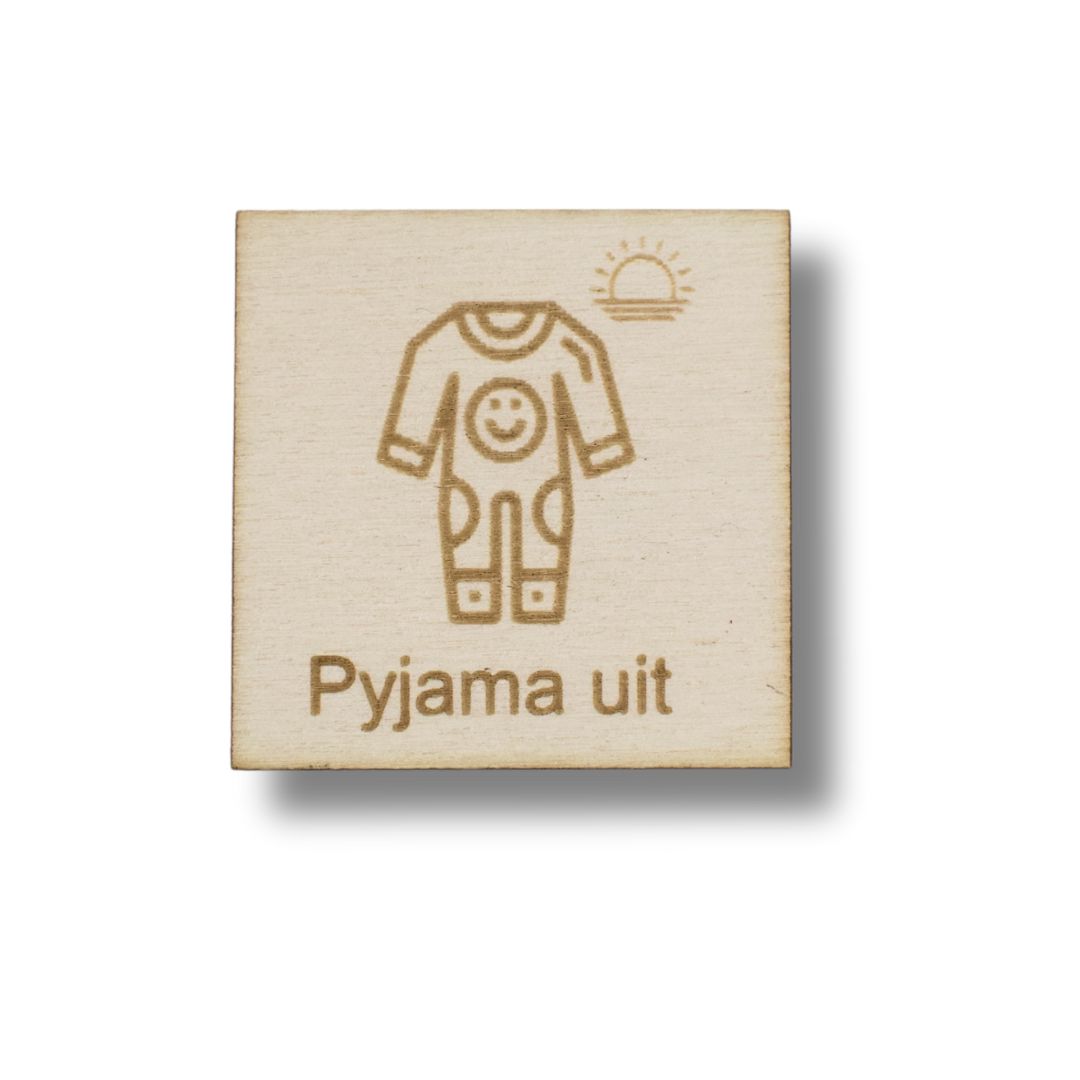 Pictogram Pyjama uit