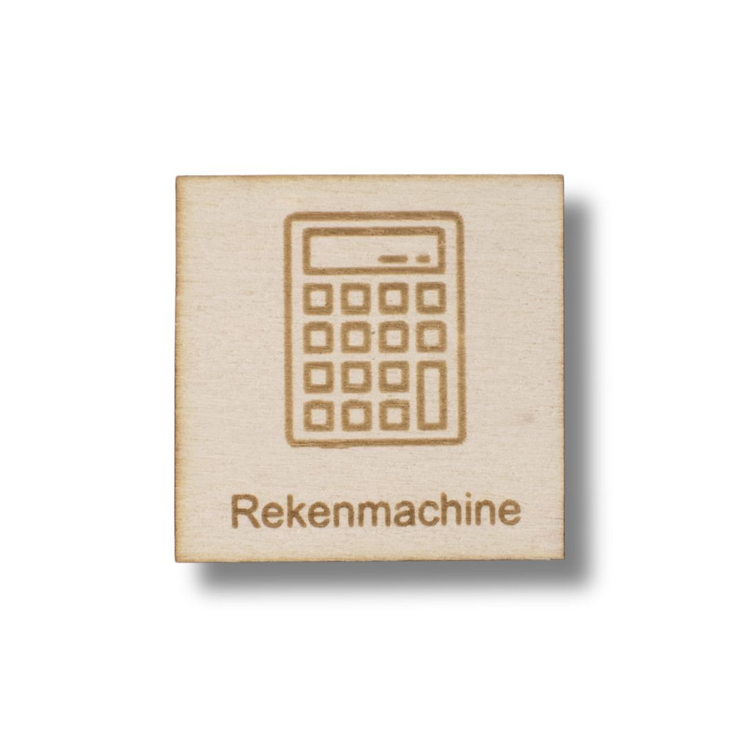 Tattoo Rekenmachine Pictogram rekenmachine