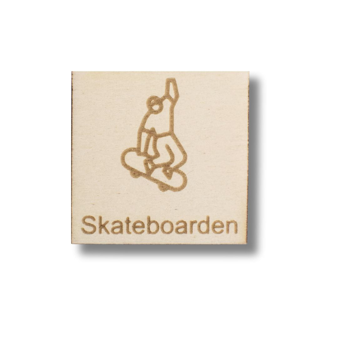 Pictogram Skateboarden