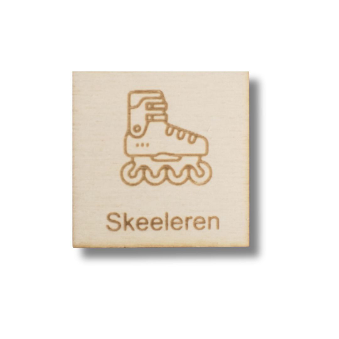 Pictogram skeeleren