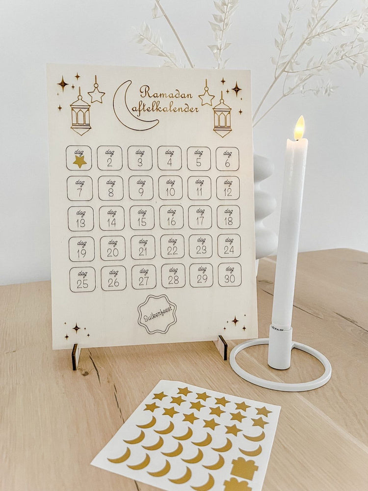 Stickervel Ramadan aftelkalender - yourlittlefamily-nl - 