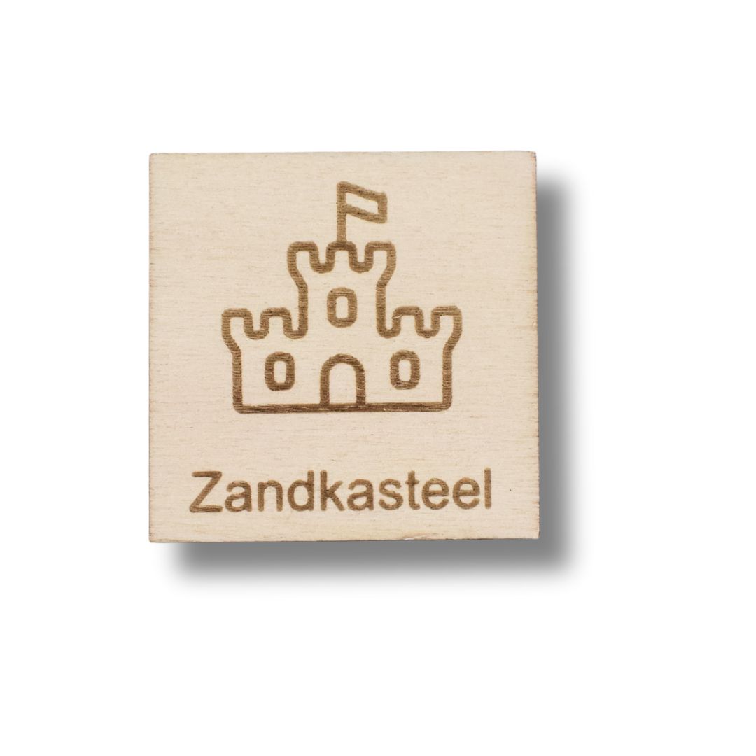 Pictogram Zandkasteel